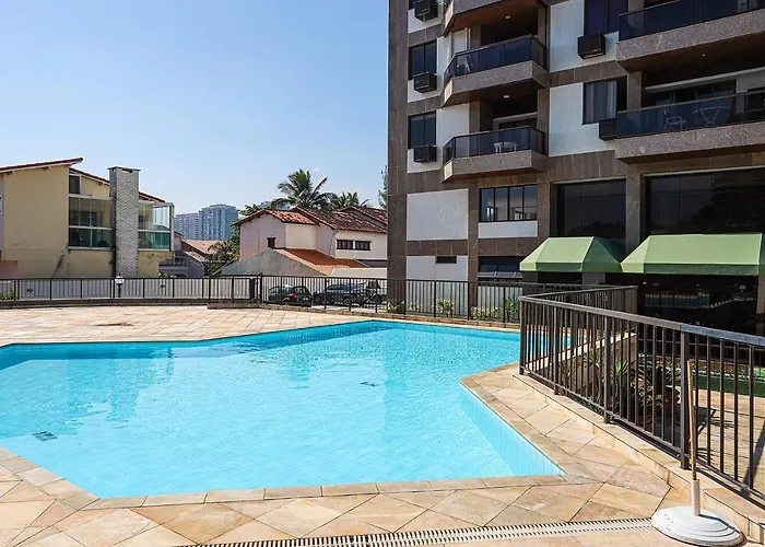 Acolhedor Flat A Beira-Mar Na Barra Da Tijuca